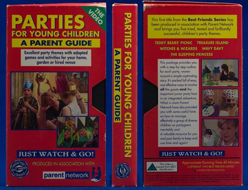 Parties for young children - A parent guide