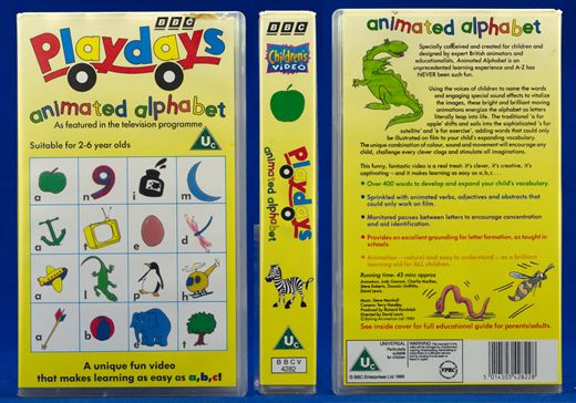 Playdays - animated alphabet