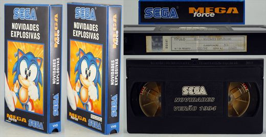 SEGA novidades explosivas verao 1994 VHS