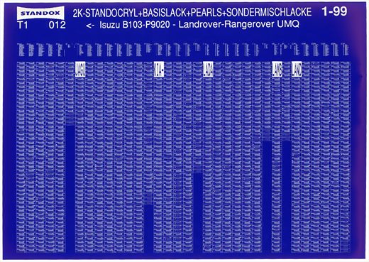 Standox 1-99 T1 012