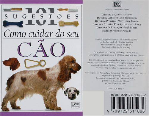 101 Sugestoes, Como cuidar do se gato - Dorling Kindersley - ISBN 972-26-1189-5