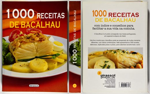 1000 receitas de bacalhau - Girassol - ISBN 972-756-918-8