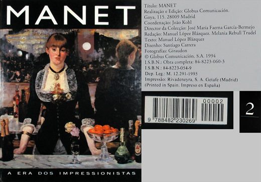 Manet - ISBN 84-8223-054-9