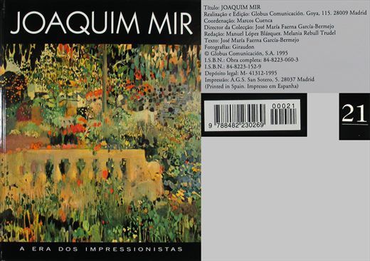 Joaquim Mir - ISBN 84-8223-152-9