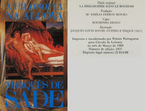A Filosofia na Alcova - Marques de Sade
