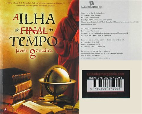 A Ilha do Final do Tempo - Javier Gonzales - ISBN 978-989-637-209-5