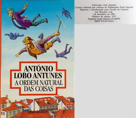 A Ordem Natural das Coisas - Antonio Lobo Antunes - ISBN 972-42-0722-6