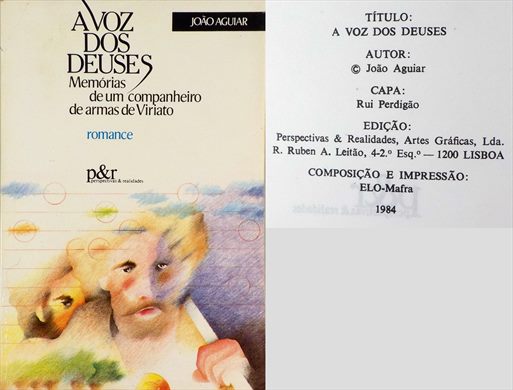 A Voz dos Deuses - Joao Aguiar - Perspectivas e Realidades, Artes Graficas 1984