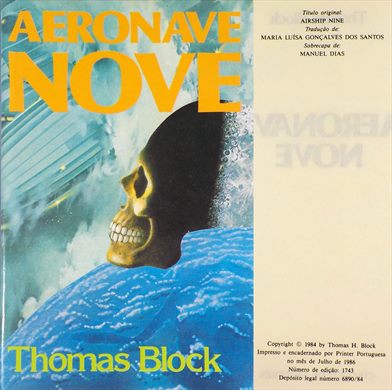 Aeronave Nove - Thomas Block - Printer Portuguesa 1986