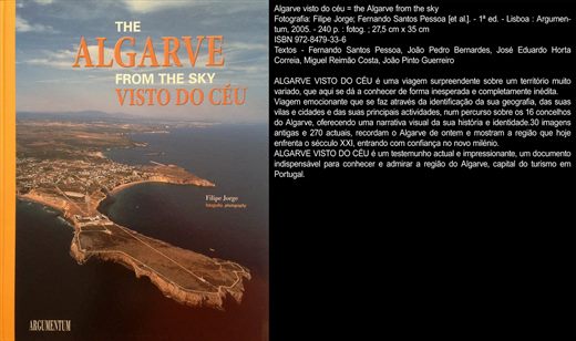 Algarve visto do ceu - Filipe Jorge - ISBN 972-8479-33-6