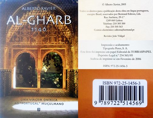 Al-Gharb 1146 - Alberto Xavier - ISBN 972-25-1456-3