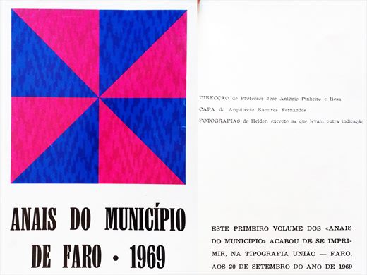 Anais do Municipio de Faro 1969 - Tipografia Uniao