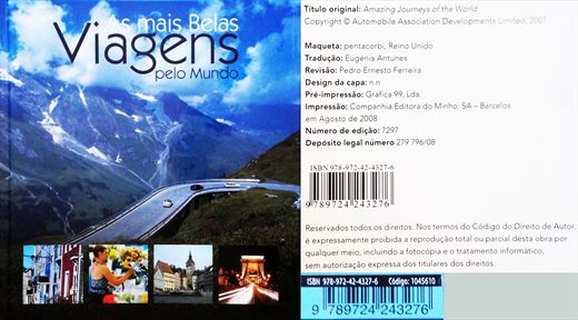 As Mais Belas Viagens pelo Mundo - ISBN 978-972-42-4327-6