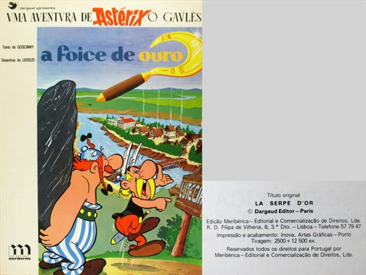 Asterix, A Foice de Ouro - Albert Uderzo