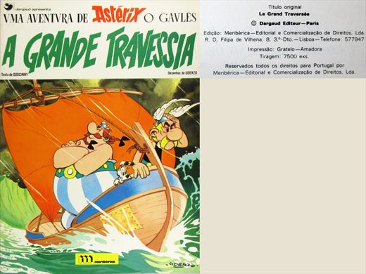 Asterix, A Grande Travessia - Albert Uderzo