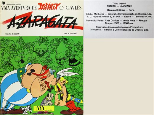 Asterix, A Zaragata - Albert Uderzo
