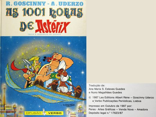 Asterix, As 1001 horas de Asterix - Albert Uderzo