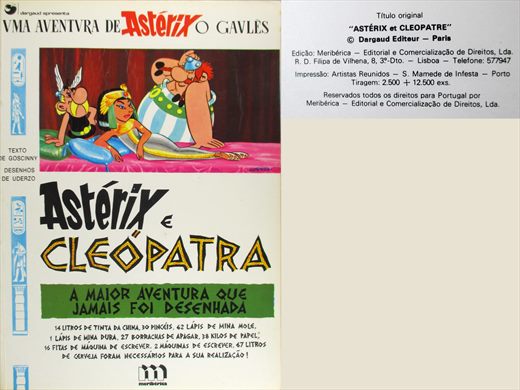 Asterix, Asterix e Cleopatra - Albert Uderzo