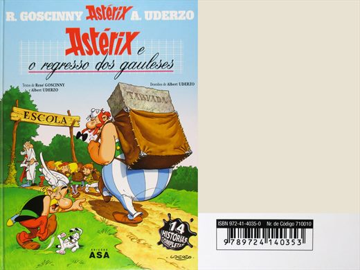 Asterix, Asterix e o regresso dos gauleses - Albert Uderzo - ISBN 972-41-4035-0