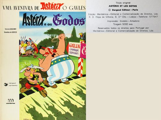 Asterix, Asterix e os Godos - Albert Uderzo