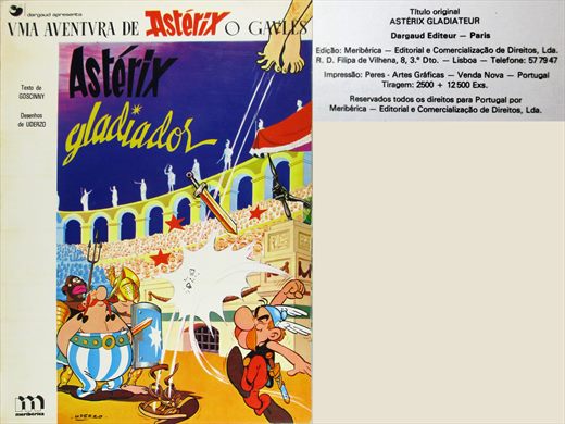 Asterix, Asterix Gladiador - Albert Uderzo