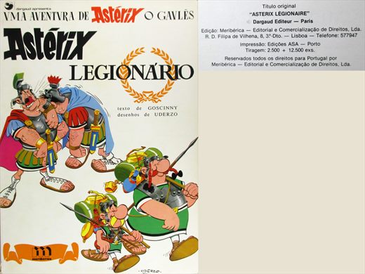 Asterix, Asterix legionario - Albert Uderzo