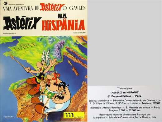 Asterix, Asterix na Hispania - Albert Uderzo