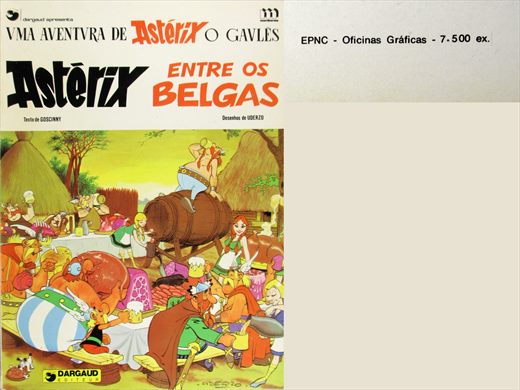 Asterix, Asterix Entre os Belgas - Albert Uderzo