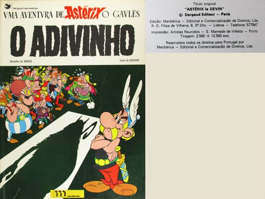 Asterix, O Adivinho - Albert Uderzo