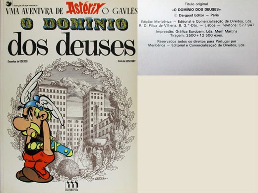 Asterix, O Dominio dos Deuses - Albert Uderzo
