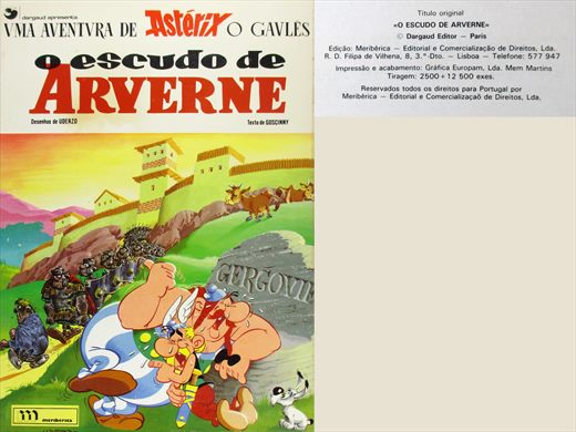Asterix, O Escudo de Arverne - Albert Uderzo