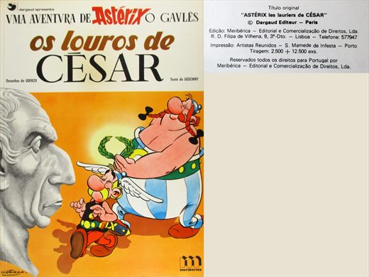 Asterix, Os Louros de Cesar - Albert Uderzo