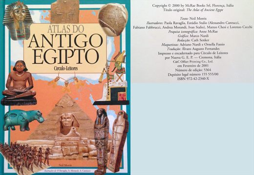 Atlas do Antigo Egipto - Neil Morris - ISBN 972-42-2340-X