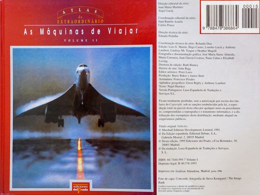 Atlas do Extraordinario As Maquinas de Viajar, volume 2 - ISBN 84-7444-595-7
