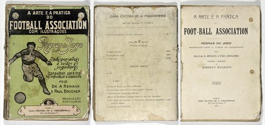 A arte e a pratica do Football Association - Dr. A. Renaux e Paul Boucher 1924