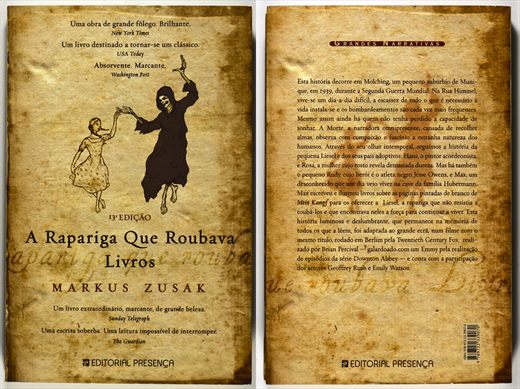A Rapariga que Roubava Livros - Markus Zusak - ISBN 978-972-23-3907-0