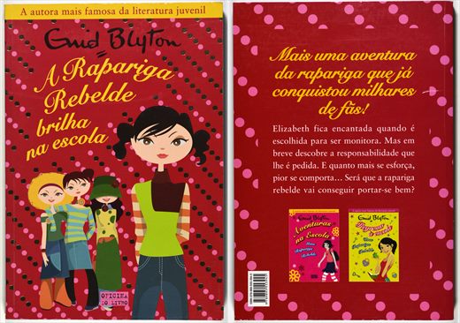 A Rapariga Rebelde Brilha na Escola - Gud Blyton - ISBN 978-989-55-394-5
