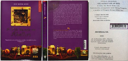 A Vida Secreta das Abelhas - Sue Monk Kidd - ISBN 972-41-4167-5