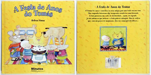 A Festa de Anos do Tomas - Helena Simas - ISBN 972-793-020-4