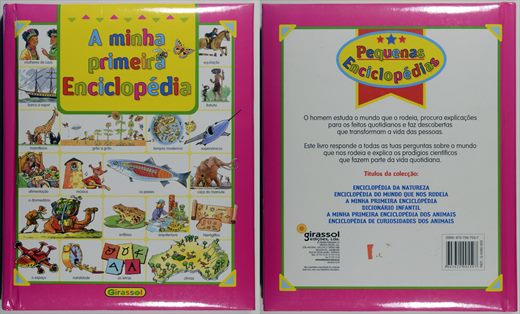 A minha primeira Enciclopedia - Girassol - ISBN 972-756-703-7