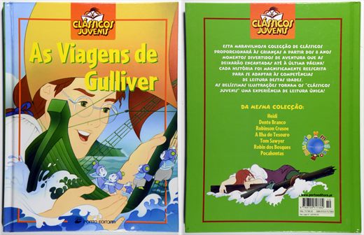 As Viagens de Gulliver - Porto Editora - ISBN 972-0-71738-6