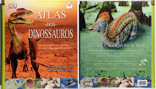 Atlas dos Dinossauros - DK - ISBN 989-550-490-X
