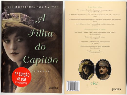 A Filha do Capitao - Jose Rodrigues dos Santos - ISBN 972-662-994-2