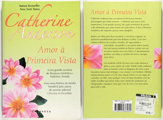 Amor a Primeira Vista - Catherine Anderson - ISBN 978-972-568-608-9