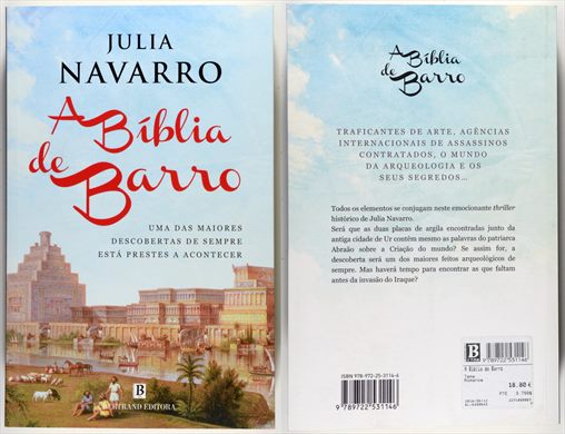 A Biblia de Barro - Julia Navarro - ISBN 978-972-25-3114-6