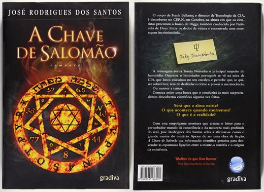 A Chave de Salomao - Jose Rodrigues dos Santos - ISBN 978-989-616-602-1