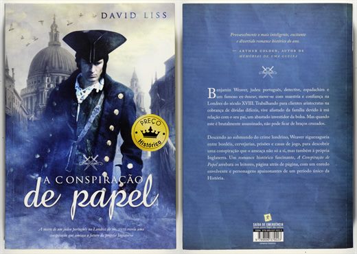 A Conspiracao de Papel - David Liss - ISBN 978-989-637-922-3