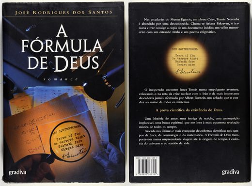 A Formula de Deus - Jose Rodrigues dos Santos - ISBN 989-616-139-9