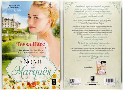 A Noiva do Marques - Tessa Dare - ISBN 978-989-8491-33-5