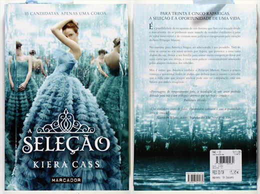 A Selecao - Kiera Cass - ISBN 978-989-754-123-0